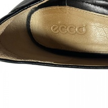 エコー ECCO パンプス 38 - レザー 黒 レディース オープントゥ 靴_画像5