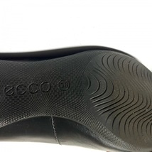 エコー ECCO パンプス 38 - レザー 黒 レディース オープントゥ 靴_画像6