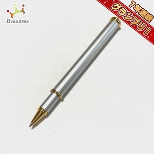 ミキモト mikimoto ボールペン - 金属素材×パール シルバー×ゴールド×アイボリー ボールペン＆ブックマーカーセット/インクあり(黒)