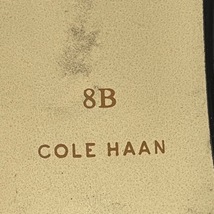 コールハーン COLE HAAN パンプス 8B - エナメル（レザー） 黒 レディース オープントゥ 靴_画像6