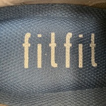 フィットフィット fitfit スニーカー 21.5 - レザー 黒 レディース 編み込み 美品 靴_画像5
