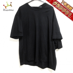 メゾンマルジェラ Maison Margiela 半袖Tシャツ サイズXS - 黒 レディース 変形デザイン トップス