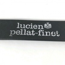 ルシアンペラフィネ lucien pellat-finet 85/34 - レザー×金属素材 黒×シルバー ベルト_画像4