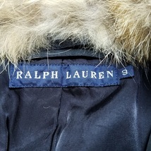 ラルフローレン RalphLauren ダウンコート サイズ9 M - 黒 レディース 長袖/秋/冬 コート_画像3