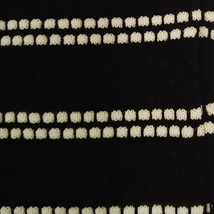 コトゥー COTOO 半袖カットソー サイズ38 M - 黒×白 レディース フラワー(花) 美品 トップス_画像7