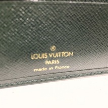 ルイヴィトン LOUIS VUITTON 札入れ M30484 ポルトビエ6カルトクレディ タイガ・レザー（LVロゴの刻印入り） エピセア MI1906 財布 タイガ_画像5