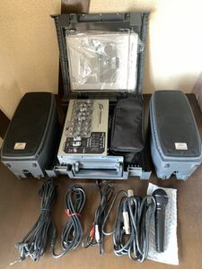 PEAVEY ピーヴィ　MESSENGER ポータブルPAシステム　M100 簡易PAシステム　英語版説明書