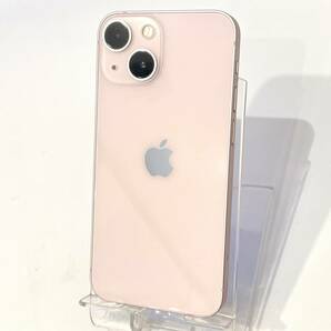 【中古美品】国内版SIMフリー iPhone 13 mini 256GB ピンク MLJL3J/Aの画像2