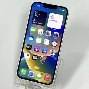 【中古 美品】SIMフリー iPhone13 128GB スターライト MLND3J/A バッテリー最大容量87% 利用制限〇 楽天モバイル版