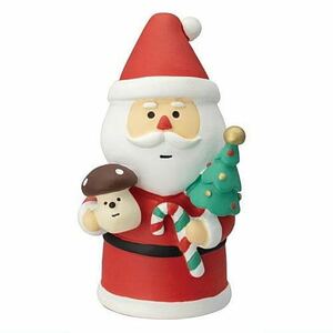 【即決】◆クリスマス　オブジェ『サンタクロース』◆マスコット　置物　X'mas　かわいい　プレゼント配りサンタ　//　ZXS-35005X