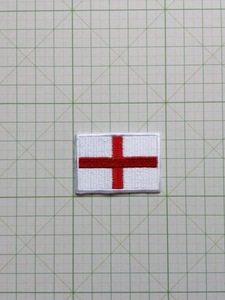 ■ ■ イングランド 国旗 ワッペン イギリス 小型 ■ アイロン接着OK England
