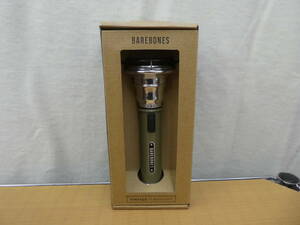 ☆ BAREBONES ベアボーンズ VINTAGE FLASHLIGHT LIV-290 ビンテージフラッシュライト オリーブドラブ キャンプ 未使用品 1円スタート ☆