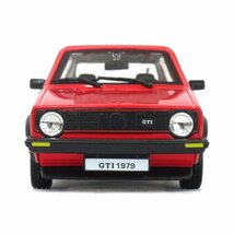 1/24 フォルクスワーゲン 初代ゴルフ GTI 1979 ミニカー VW　ダイキャスト製ボディ 模型　GOLF MK1 ブラーゴ_画像4