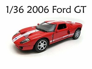 1/36　2006 Ford GT　フォード　ミニカー　車　赤