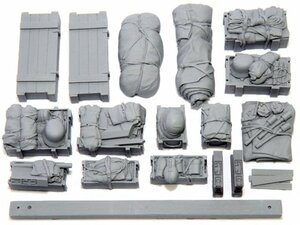  free shipping VG 1/15~1/16 Germany army war car resin made high grade in-vehicle accessory set #2 not yet painting goods 