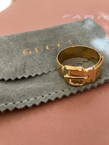 GUCCI グッチ スカーフ リング ゴールド