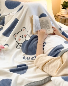 ベッドシーツ 寝具 ベッド用 柔らか 厚手 モコモコ　冬 暖かいシーツ ふわふわ 防寒 可愛い　毛布 150*200cm　K304