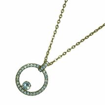 【SWAROVSKI/スワロフスキー】ネックレス クリア×ゴールド★_画像1