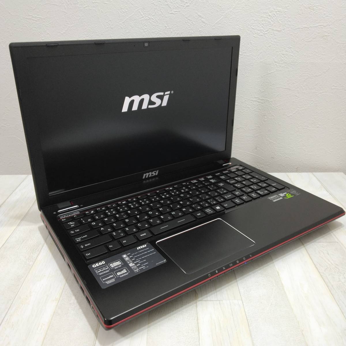 Yahoo!オークション -「msi ジャンク」(ノートブック、ノートパソコン