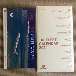2024 JAL 卓上カレンダー FLEET 航空 CALENDAR 飛行機　日本航空