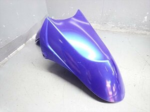 βEJ25-1 ヤマハ FJR1300 JYARP041 (H14年式) 動画有 純正 フロントフェンダー 破損部有り！