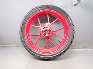 βEJ30-2 スズキ GSX-S125 GSXS DL32B (R2年式) 動画有 リアホイール 振れ・リム打ち無し！タイヤは要交換で！