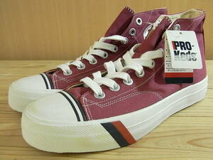 PRO-Keds * Pro-Keds sneakers Royal America 25.5cm bar gun tiUS7.5 cotton canvas is ikatto new goods tag attaching ⑥