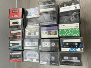 カセットテープ 約320個 TDK SONY maxell など 諸々 ノーマル ハイポジ 動作未確認 現状品 大量 整理品 委託出品 