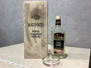 N5 1円〜 長期保管品/液面低下 McGUINNESS マックギネス WHITE ホワイト CANADIAN カナディアン WHISKY ウィスキー 1972年