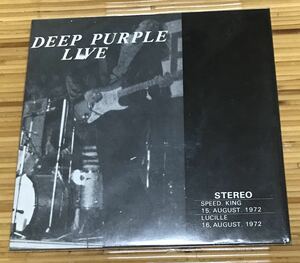 Deep Purple Live in Osaka Aug 1972 mega rare Japan vintage original EP w/photo of RG tmoq tmq bootleg ブート Ex+/Ex+