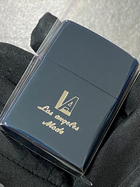 zippo LA ブルーチタン 希少モデル ヴィンテージ 1999年製 シルバーインナー 2001年製