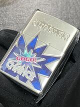 zippo ジャグラー シェル 2面刻印 シルバー 特殊加工 希少モデル 2022年製 GO GO CHANCE JUGGLER _画像1