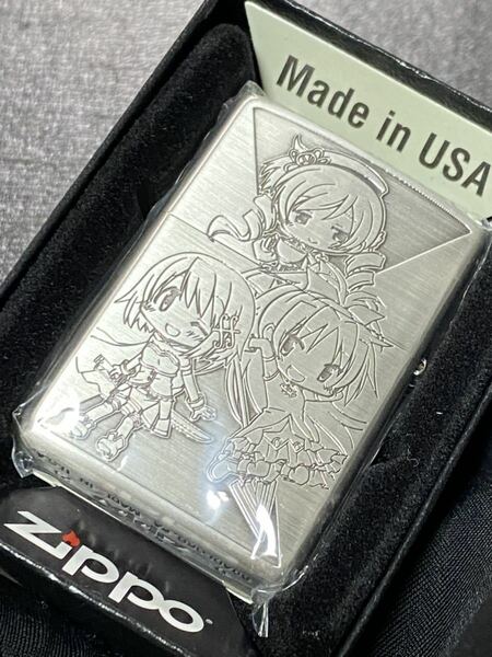 zippo 劇場版 魔法少女 まどかマギカ 全員集合 両面刻印 希少モデル 2021年製 ☆ まどマギ ケース 保証書付き