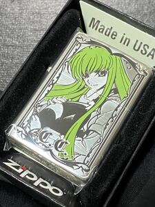 zippo コードギアス C.C. 限定品 3面刻印 希少モデル 2023年製 ☆ CODE GEASS 反逆のルルーシュ 限定カラー ケース 保証書付き