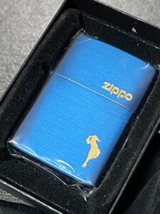 zippo ウィンディ ゴールド刻印 前面刻印 希少モデル ヴィンテージ 2001年製 WINDY ケース 保証書付き 