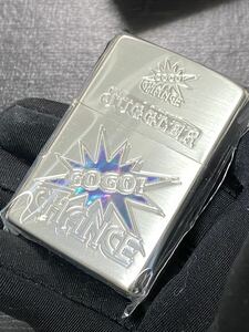 zippo ジャグラー シェル 2面刻印 シルバー 特殊加工 希少モデル 2023年製 ☆ GO GO CHANCE JUGGLER