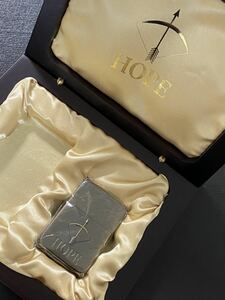 zippo HOPE GOLD 1941 レプリカ ブラスアロー 限定品 希少モデル 底面刻印 A zippo HP ショート ホープ ゴールド 専用木箱 当選通知書付き