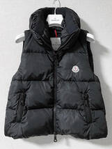 国内正規品 MONCLER PETY モンクレール ペティ ダウンベスト ブラック サイズ0*パーカー ダウン ジャケット コート ナイロン_画像1