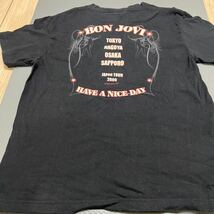 BONJOVI HAVE A NICE DAY JAPAN TOUR 2006 Tシャツ Mサイズ_画像3