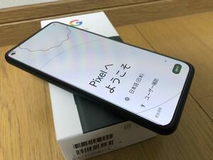 ★極美品・ほぼ未使用★　Google Pixel 5a 5G 128GB SIMロック解除済 SIMフリースマホ本体一式＆ケース・保護フィルム付属　おまけ多数☆★