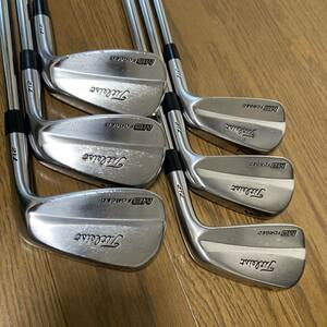 良品 名器 TITLEIST タイトリスト 712 MB FORGED アイアン 6本 セット 5I～PW フレックスS