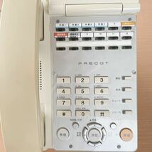 【中古品】岩電IWATSU オフィス電話機 電話機 ホワイト NR-18KT_画像2