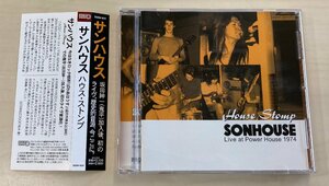 CDB4057 サンハウス SONHOUSE / ハウス・ストンプ LIVE AT POWER HOUSE 1974 国内盤中古CD　ゆうメール送料100円