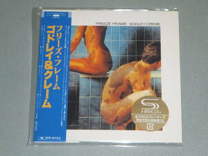 USED★廃盤★紙ジャケ(SHM-CD)★ヒプノシスジャケ/10cc関連★入手難★フリーズ・フレーム★ゴドレイ＆クレーム