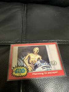 スターウォーズ　topps トレーディングカード　C-3PO R2-D2