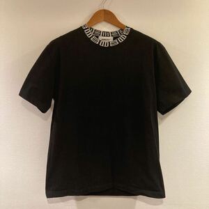 アンブッシュ/AMBUSH/半袖 /カットソー /コットン /ブラック /サイズL/美品/メンズ