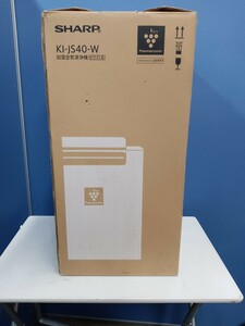 ★☆開封済未使用品！　シャープ　加湿空気清浄機　KI-JS40-W（空清18畳まで／加湿12畳まで）　☆★