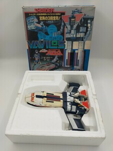 【★昭和レトロ】1円 BANDAI DX超合金 宇宙刑事シャイダー 超次元戦闘母艦バビロス 