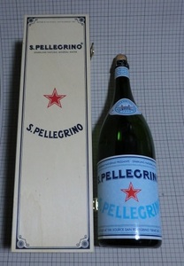 大きい 空びん 約50㎝　S.pellegrino 【空瓶・展示用？】サンペレグリノ ★広告 ノベルティグッズ 【現状渡し】閉店物件