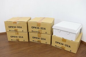 S2289◆日東興業/セイリツ工業◆接続箱(400V)◆5台セット◆4回路◆キー付耐候プラボックス(屋根付)◆ソーラー◆太陽光◆OPK14-33A